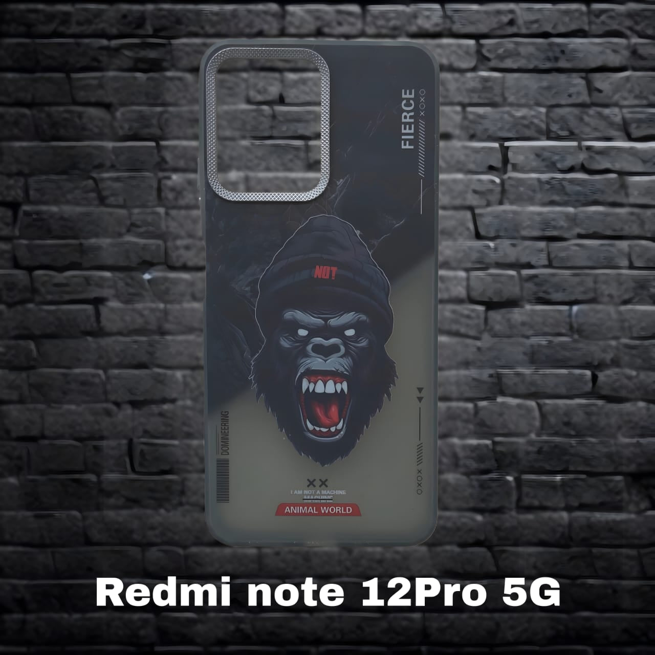 Premium Back Cover for Redmi Note 12 Pro 5G( Shock Proof , high Quality Material) Pack of : 1