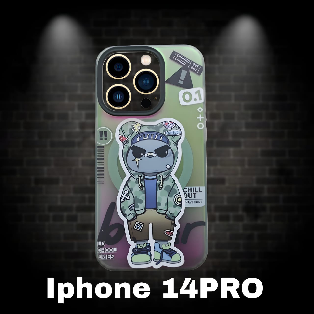 Premium Back Cover for Apple iPhone 14Pro ( Shock Proof , high Quality Material) Pack of : 1