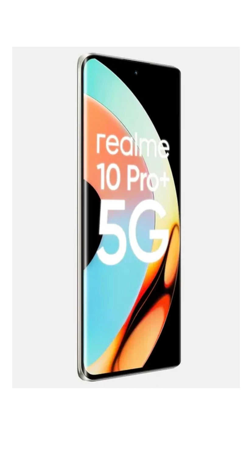 realme 10 Pro Plus 5G Hyperspace Gold 8GB RAM, 128GB ROM (1 Year Seller Warranty Support)