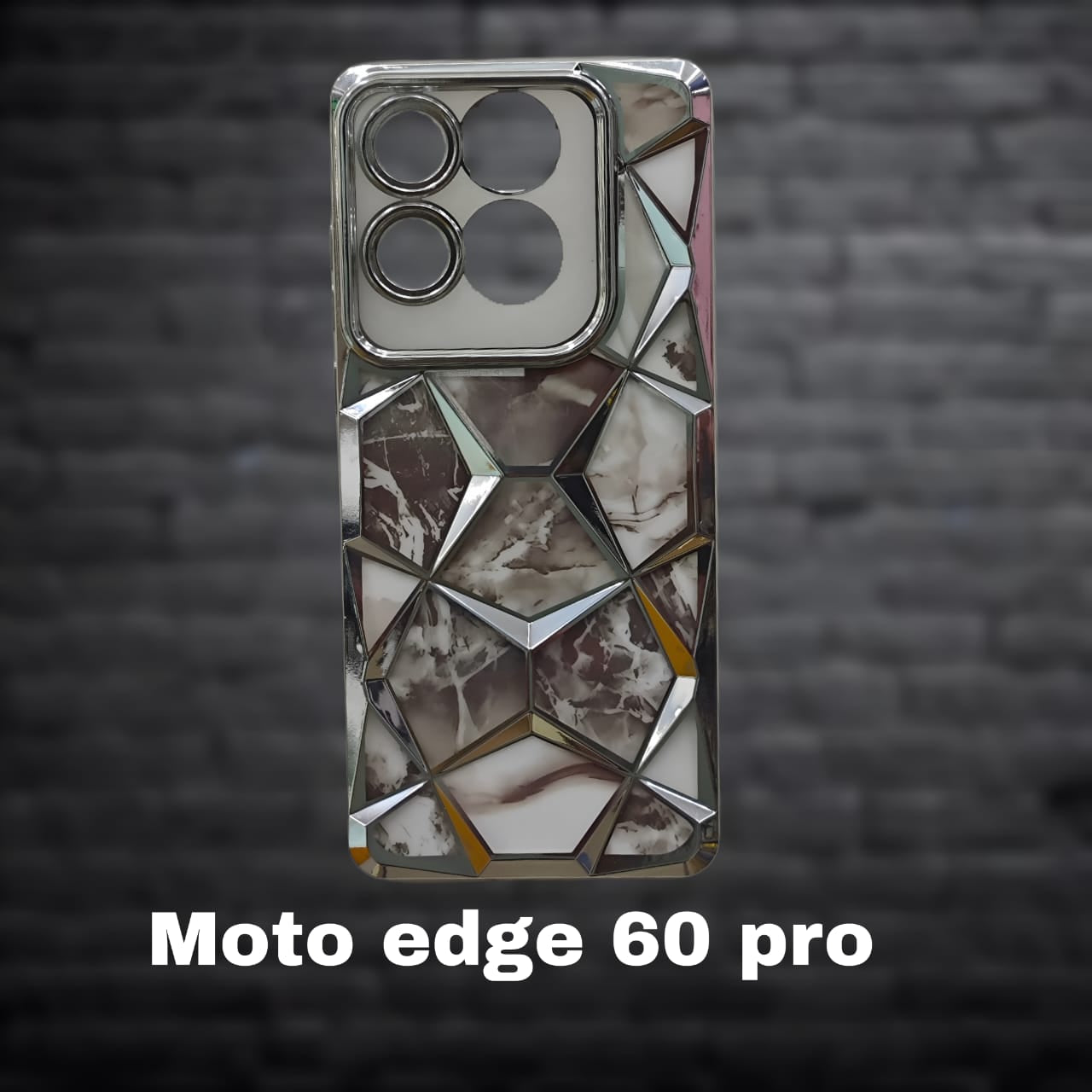 Premium Back Cover for Moto Edge 60 Pro( Shock Proof , high Quality Material) Pack of : 1