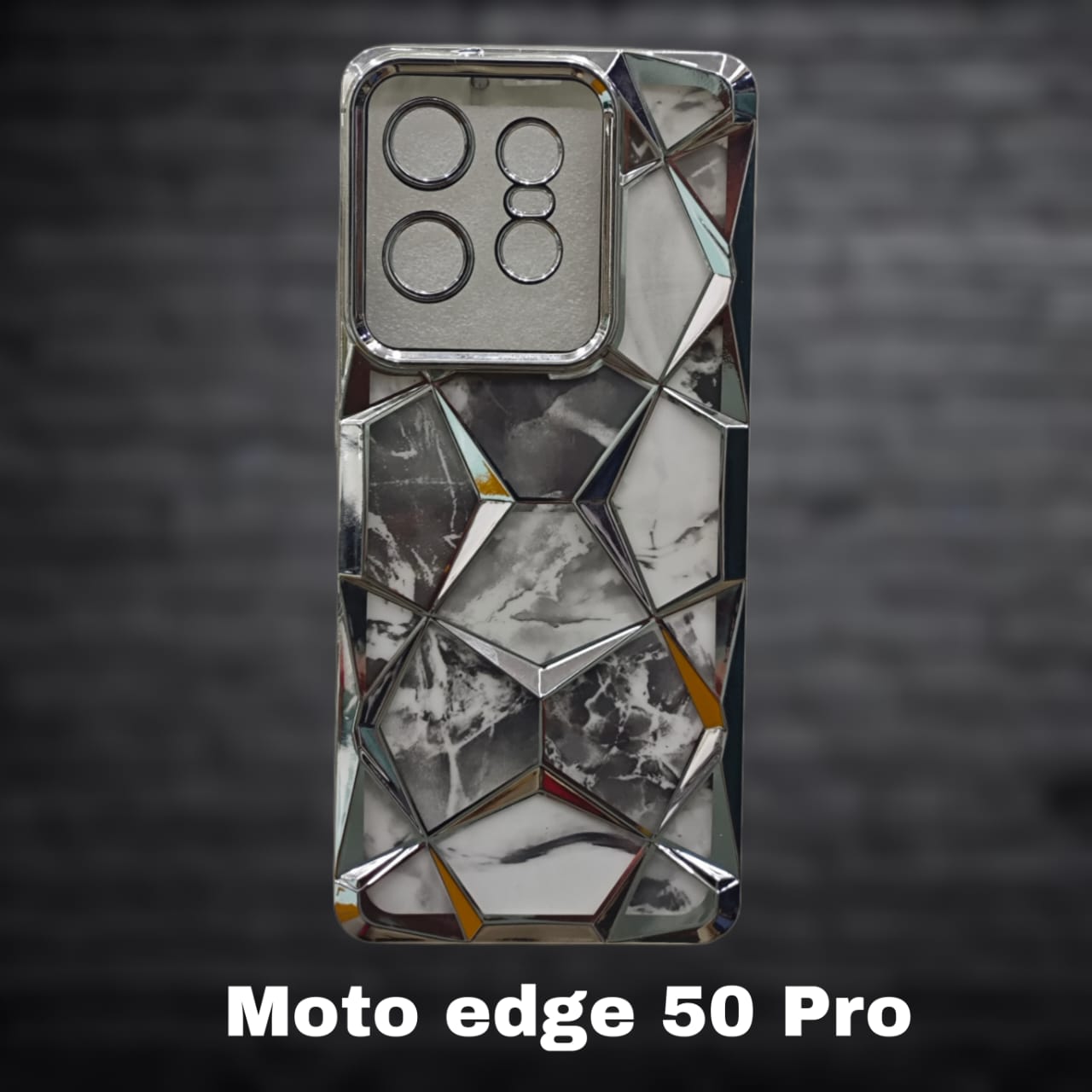 Premium Back Cover for Moto Edge 50 Pro ( Shock Proof , high Quality Material) Pack of : 1