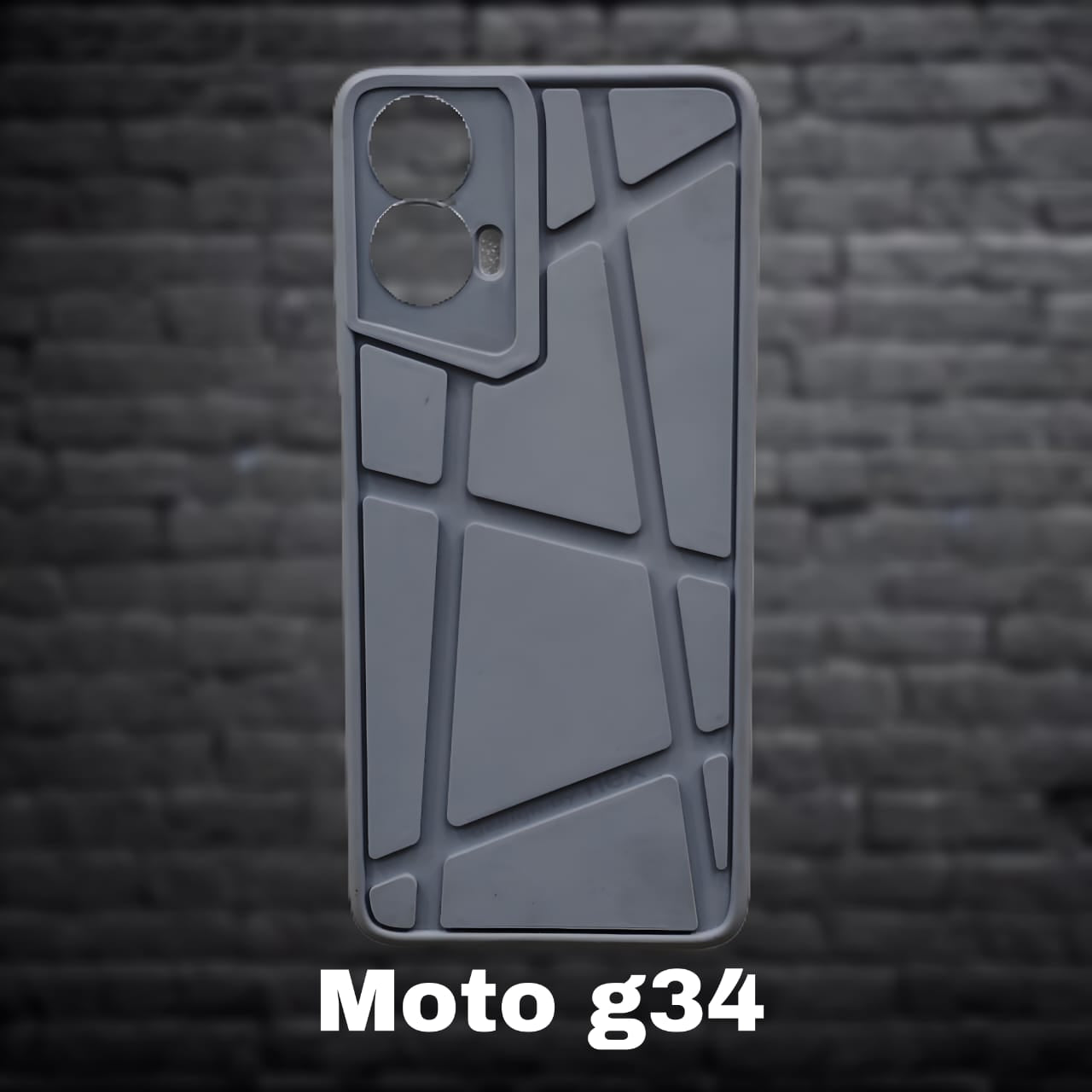 Premium Back Cover for Moto g34 ( Shock Proof , high Quality Material) Pack of : 1