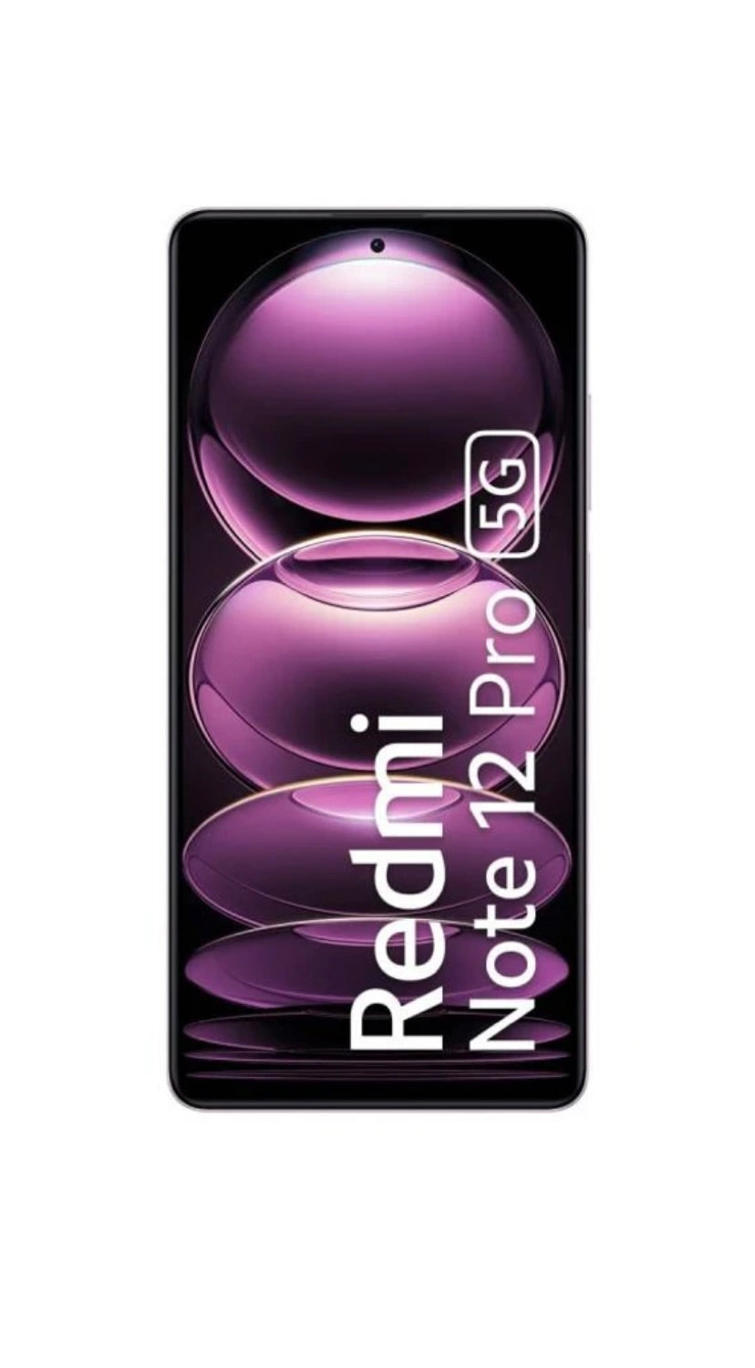 XIAOMI Redmi Note 12 Pro 5G Stardust Purple 6GB RAM,
128GB ROM (1 Year Seller Warranty Support)