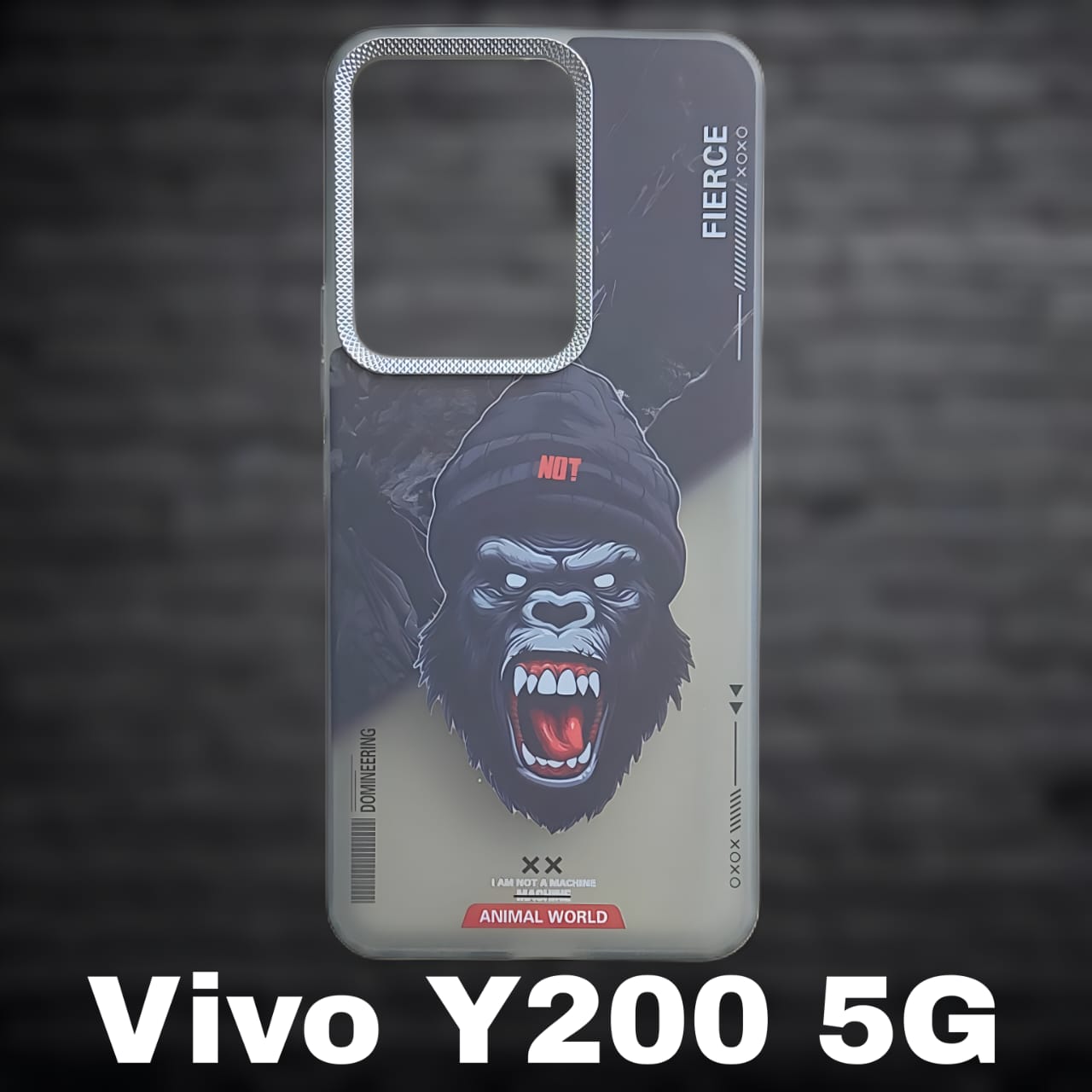Premium Back Cover for Vivo Y200 5G ( Shock Proof , high Quality Material) Pack of : 1