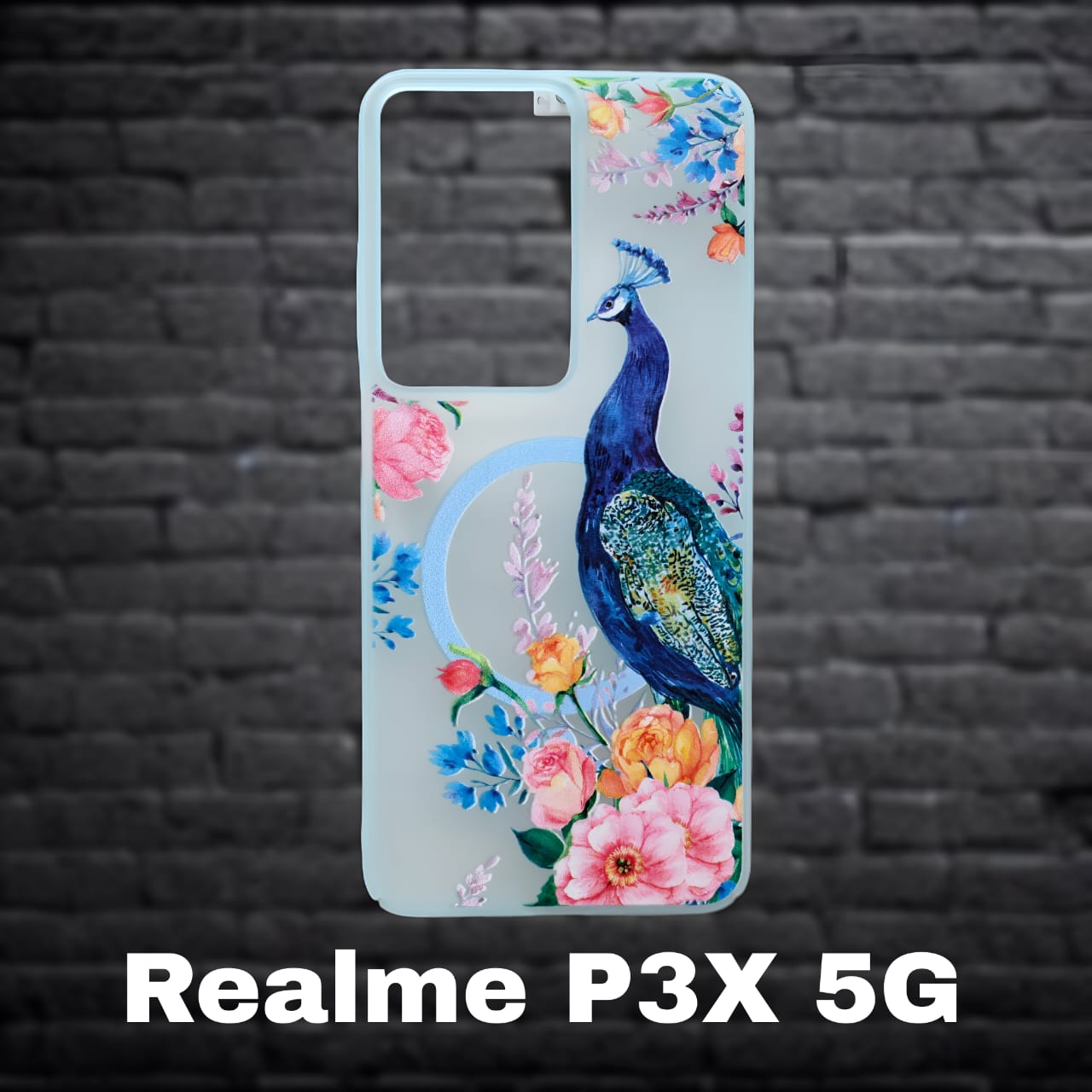 Premium Back Cover for Realme P3X 5G ( Shock Proof , high Quality Material) Pack of : 1