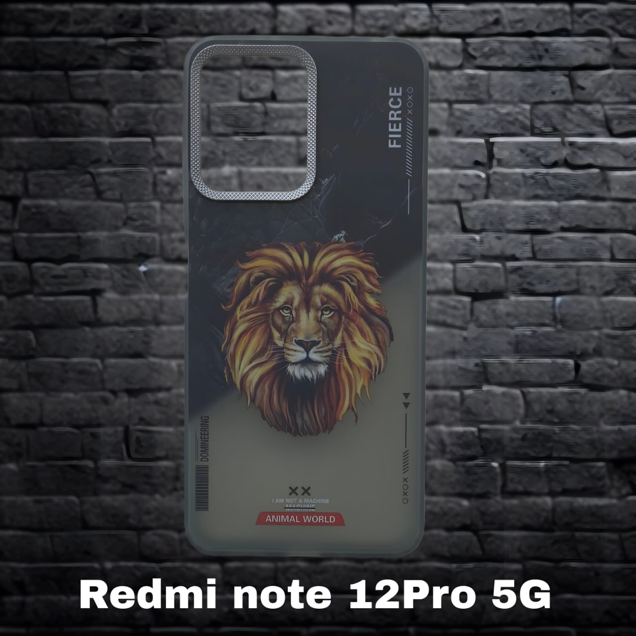 Premium Back Cover for Redmi Note 12 Pro 5G ( Shock Proof , high Quality Material) Pack of : 1