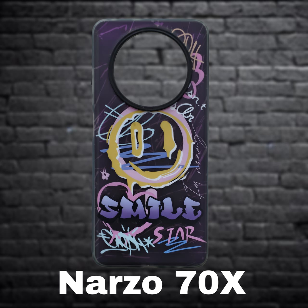 Premium Back Cover for Realme Narzo 70X( Shock Proof , high Quality Material) Pack of : 1