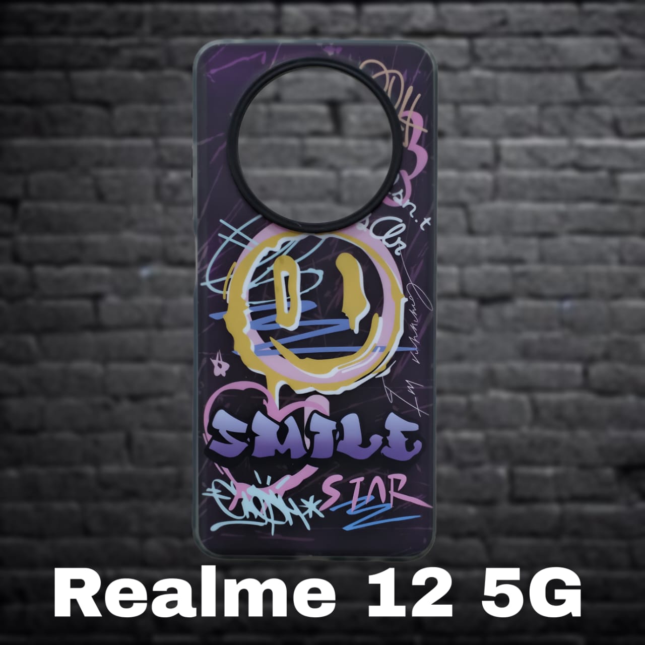 Premium Back Cover for Realme 12 5G ( Shock Proof , high Quality Material) Pack of : 1