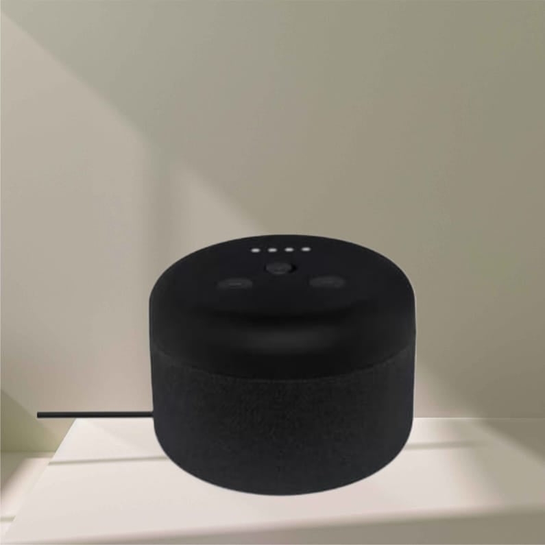 MarQ by Flipkart Home with Google Assistant Smart Speaker Black SMART SPEAKER(Open Box, 3 Months Warranty)