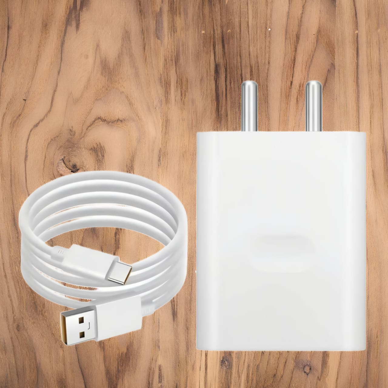 Compatible Oppo 45Watt Quick Charge 6A Wall Charger for Mobile with Detachable Cable (White, Cable Included)( Brand New , 1 Year warranty )