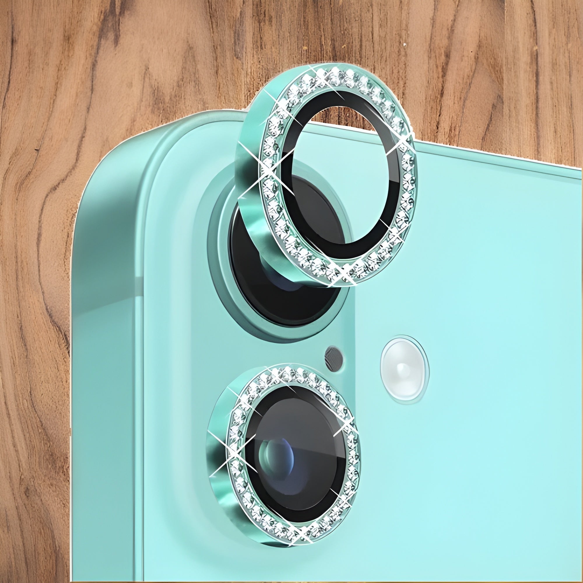 Premium Camera Rings for Apple iPhone 16 , Apple iPhone 17  (TEAL GREEN , High Quality Camera Rings Pack of: 1)