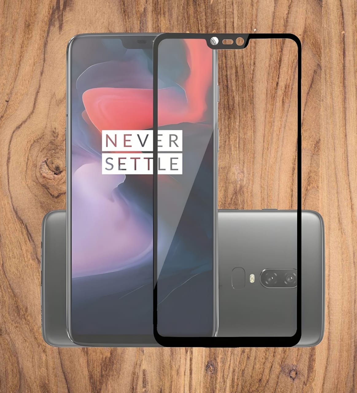 Premium Screen Protector for OnePlus 6 Screen Protector Ultra-Thin, HD Clarity, Edge-to-Edge Protection With Installation Kit (High Quality , Pack of 1)