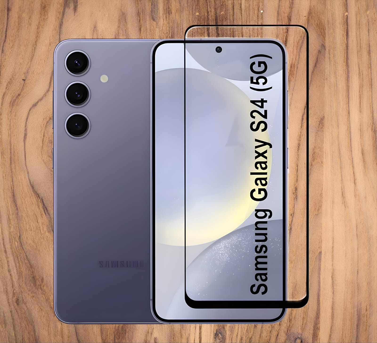 Premium Screen Protector for Samsung Galaxy S24 Screen Protector Ultra-Thin, HD Clarity, Edge-to-Edge Protection With Installation Kit (High Quality , Pack of 1)