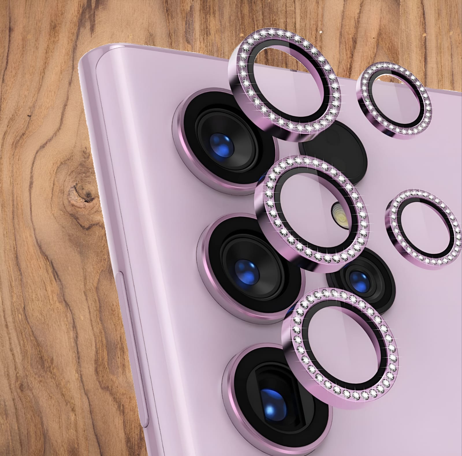 Premium Back Camera Lens Ring Guard Protector for Samsung Galaxy S22 Ultra Awesome Colour Camera Lens Protector ( high Quality , Pack of: 1 )