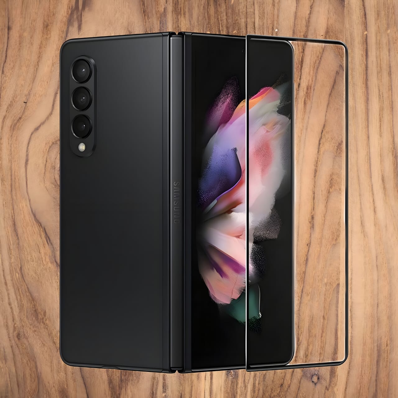 Premium Screen Protector for Samsung Galaxy Z Fold 3 Screen Protector Ultra-Thin, HD Clarity, Edge-to-Edge Protection With Installation Kit (High Quality , Pack of 1)