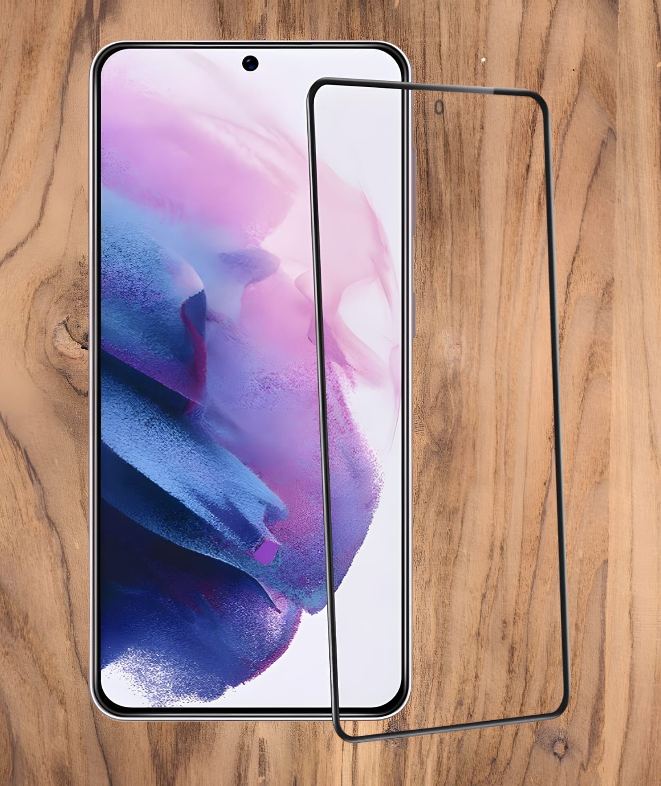 Premium Screen Protector for Samsung Galaxy S21 Plus Screen Protector Ultra-Thin, HD Clarity, Edge-to-Edge Protection With Installation Kit (High Quality , Pack of 1)