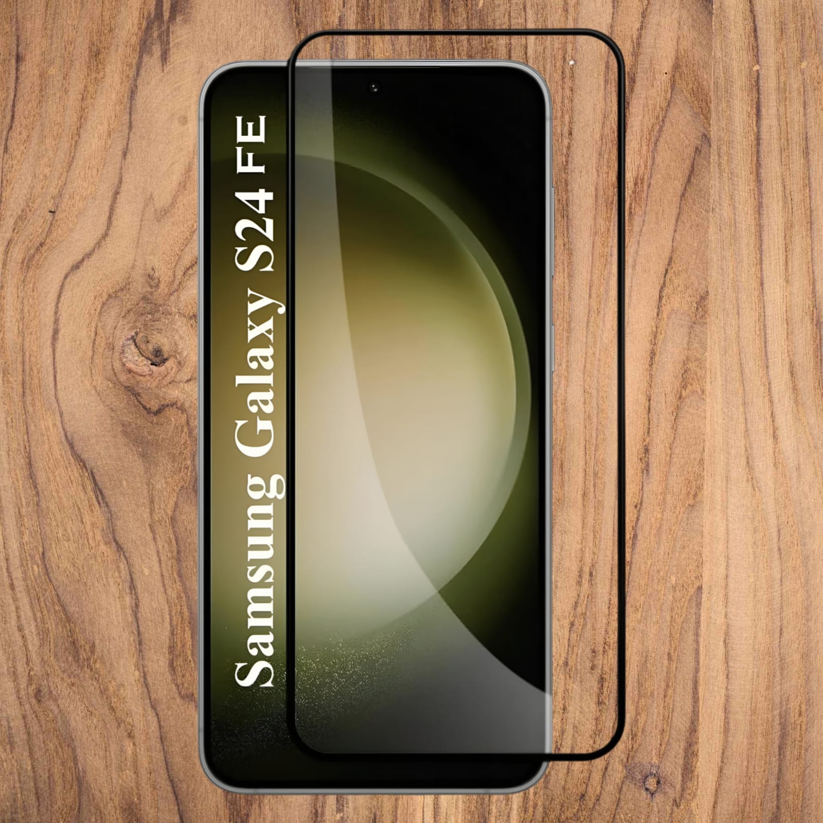 Premium Screen Protector for Samsung Galaxy S24 Fe Screen Protector Ultra-Thin, HD Clarity, Edge-to-Edge Protection With Installation Kit (High Quality , Pack of 1)