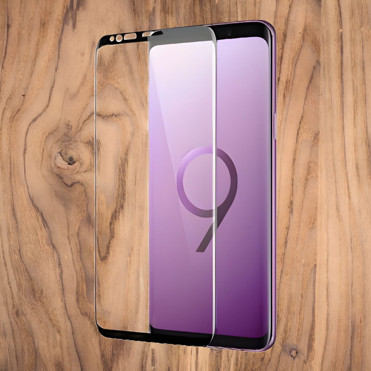 Premium Screen Protector for Samsung Galaxy S9 Plus Screen Protector Ultra-Thin, HD Clarity, Edge-to-Edge Protection With Installation Kit (High Quality , Pack of 1)