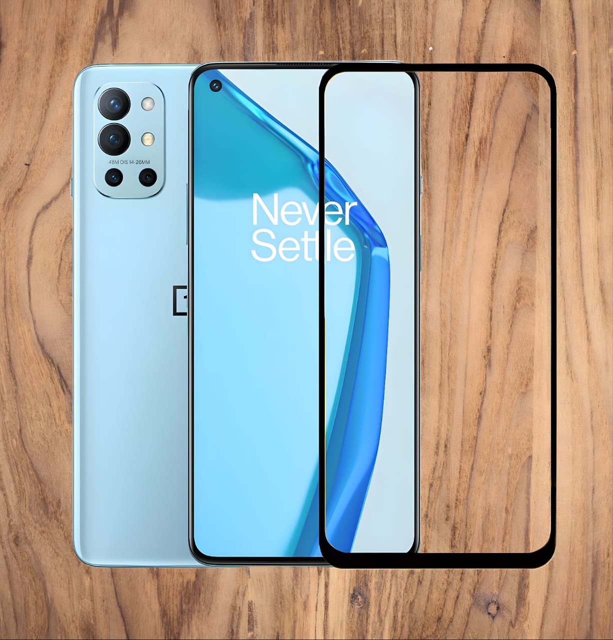 Premium Screen Protector for OnePlus 8T , OnePlus 9R Screen Protector Ultra-Thin, HD Clarity, Edge-to-Edge Protection With Installation Kit (High Quality , Pack of 1)