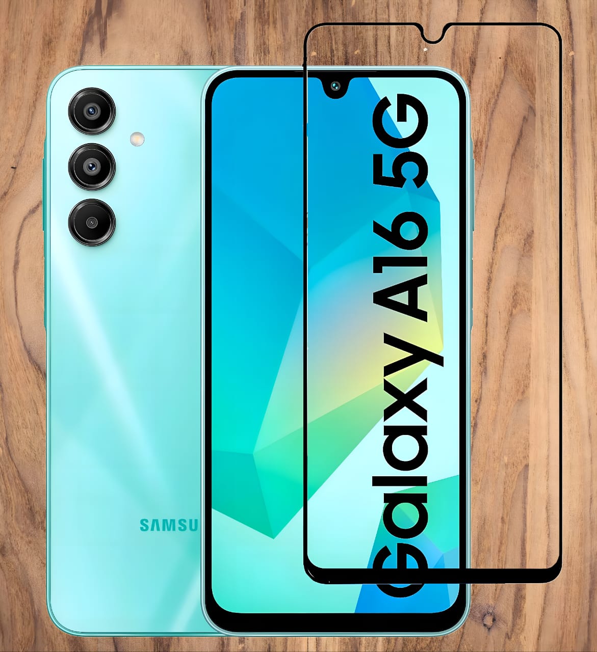 Premium Screen Protector for Samsung Galaxy A16 Screen Protector Ultra-Thin, HD Clarity, Edge-to-Edge Protection With Installation Kit (High Quality , Pack of 1)