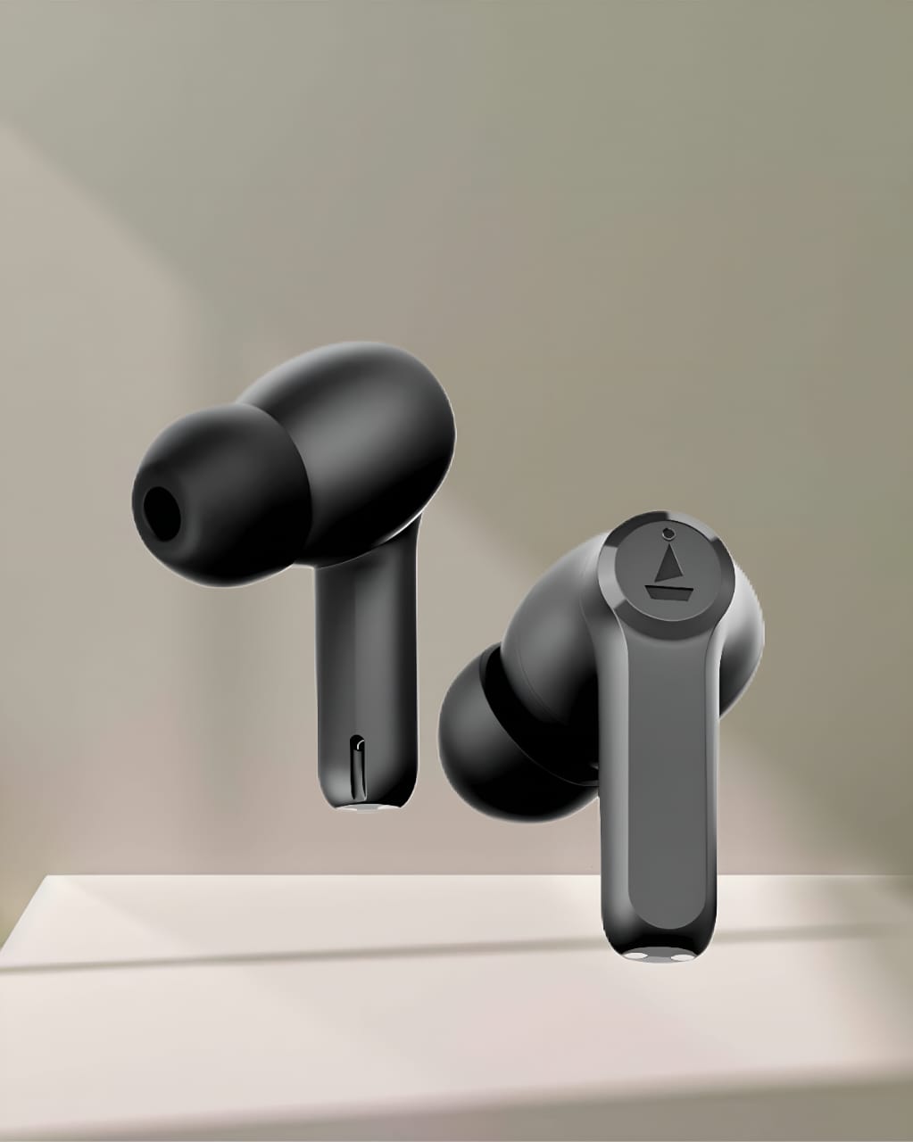 BoAt Airdopes 393 ANC Rogue Black TWS (Open Box , 3 Months Warranty )