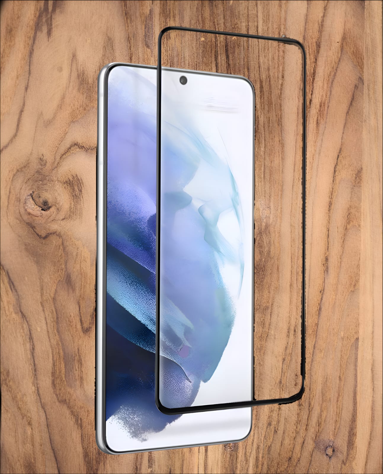 Premium Screen Protector for Samsung Galaxy S21 Fe Screen Protector Ultra-Thin, HD Clarity, Edge-to-Edge Protection With Installation Kit (High Quality , Pack of 1)