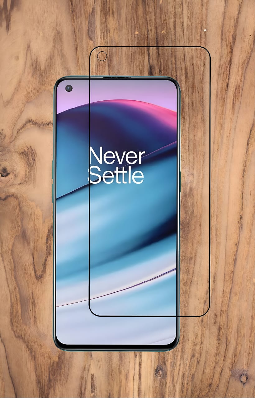 Premium Screen Protector for OnePlus Nord Ce Screen Protector Ultra-Thin, HD Clarity, Edge-to-Edge Protection With Installation Kit (High Quality , Pack of 1)