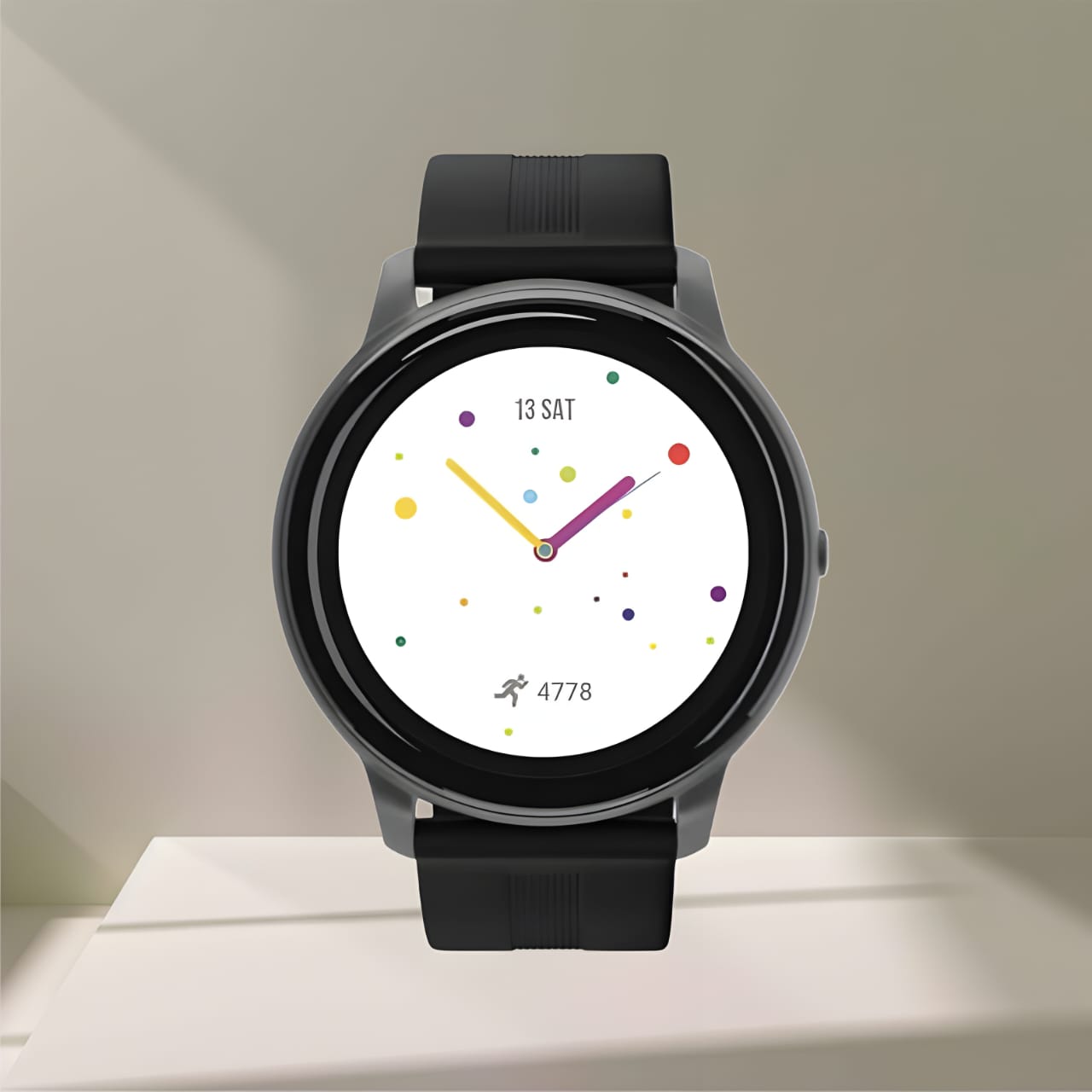 Syska Sw200 Black SMART WATCH(Open Box, 3 Months Warranty)