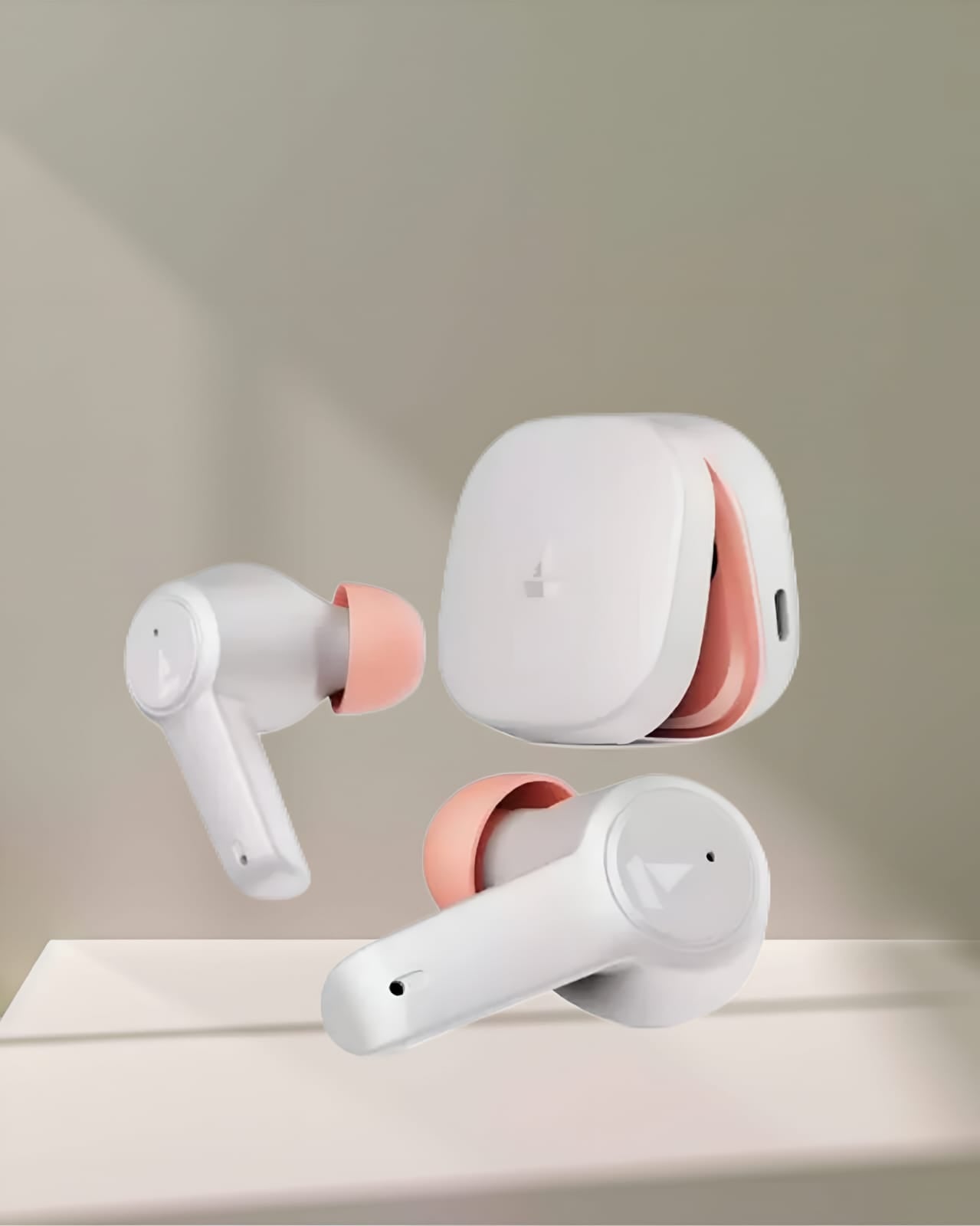 boAt Airdopes 411 ANC Grey Hurricane TWS ( Open Box , 3 Months Warranty )