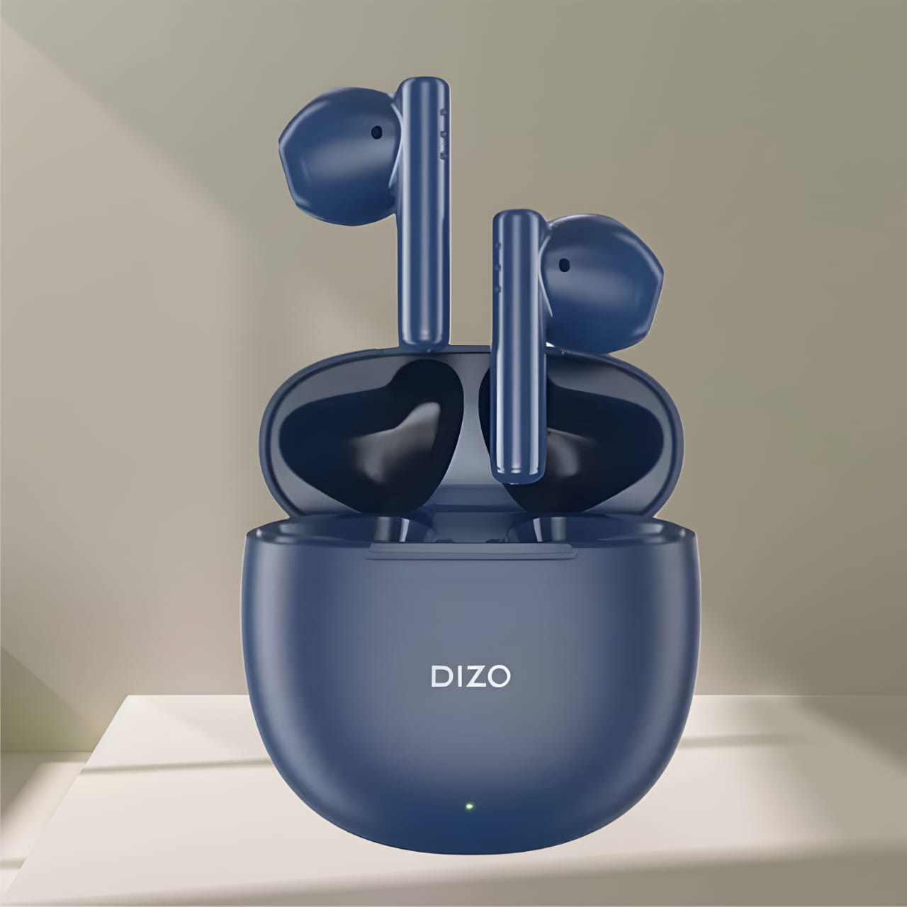 DIZO Buds Shady Blue TWS( Open Box , 3 Months Warranty )