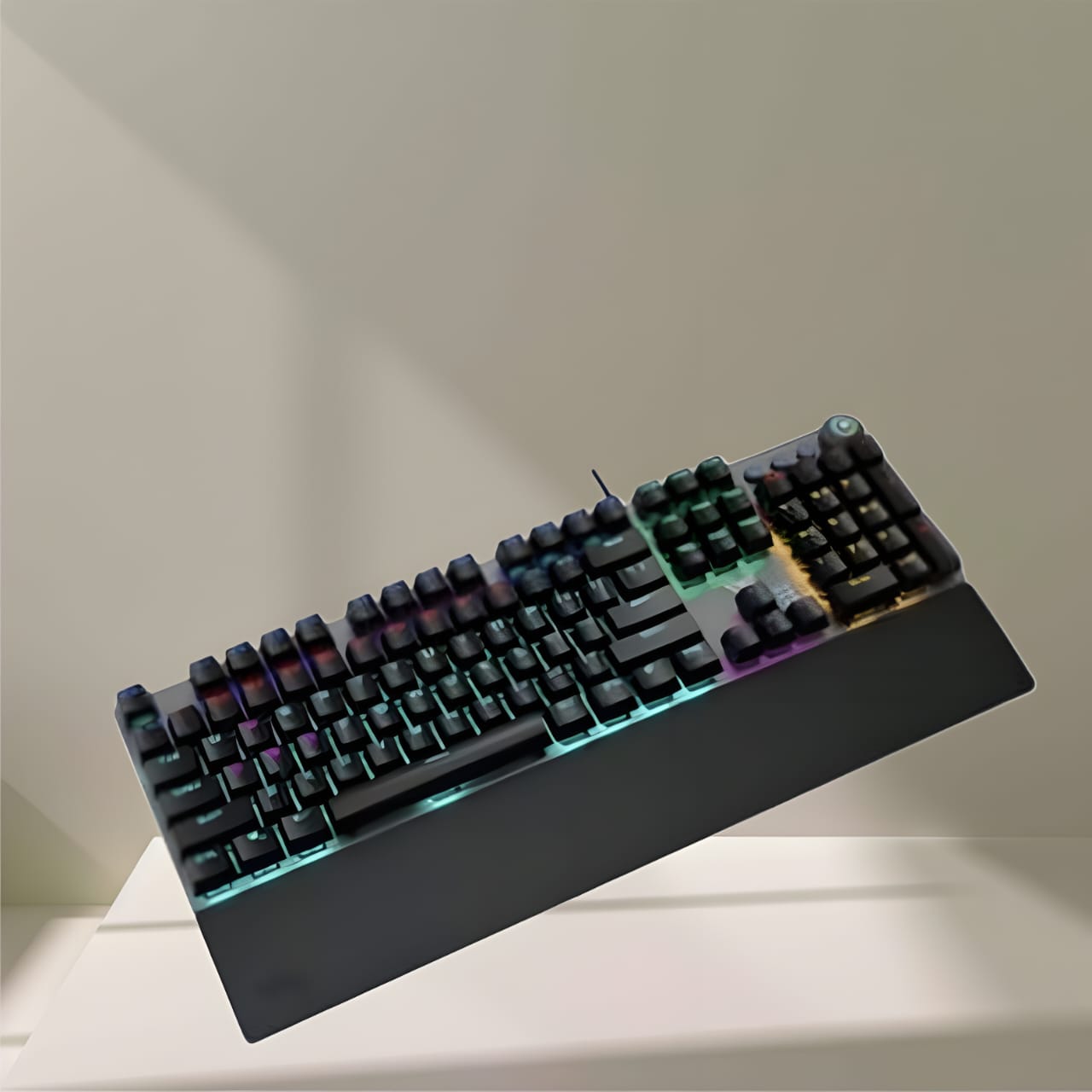 Aula F2058 /100% Antighosting, Recordable Macros, Magnetic WristRes Black KEYBOARD(Open Box, 3 Months Warranty)