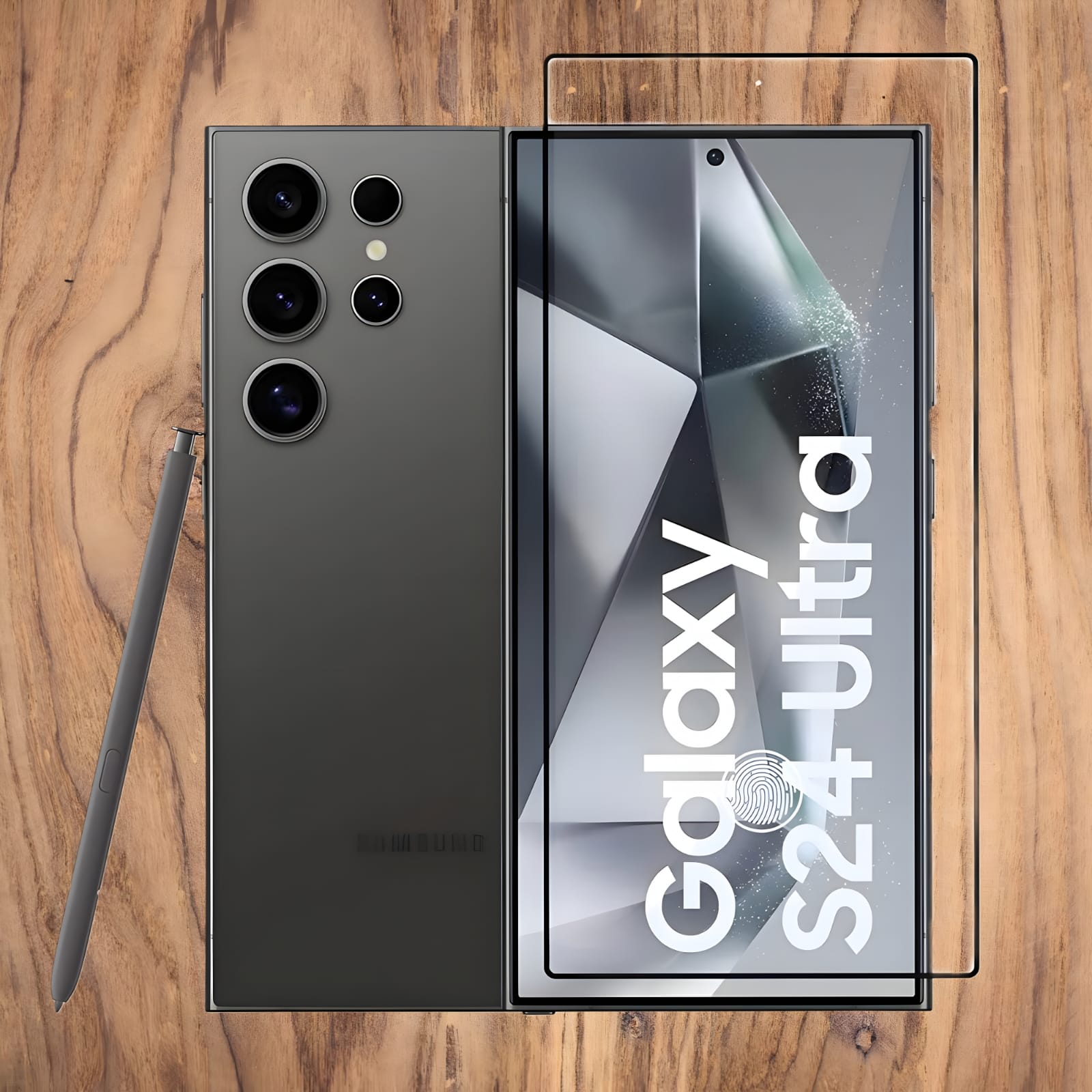 Premium Screen Protector for Samsung Galaxy S24 Ultra Screen Protector Ultra-Thin, HD Clarity, Edge-to-Edge Protection With Installation Kit (High Quality , Pack of 1)