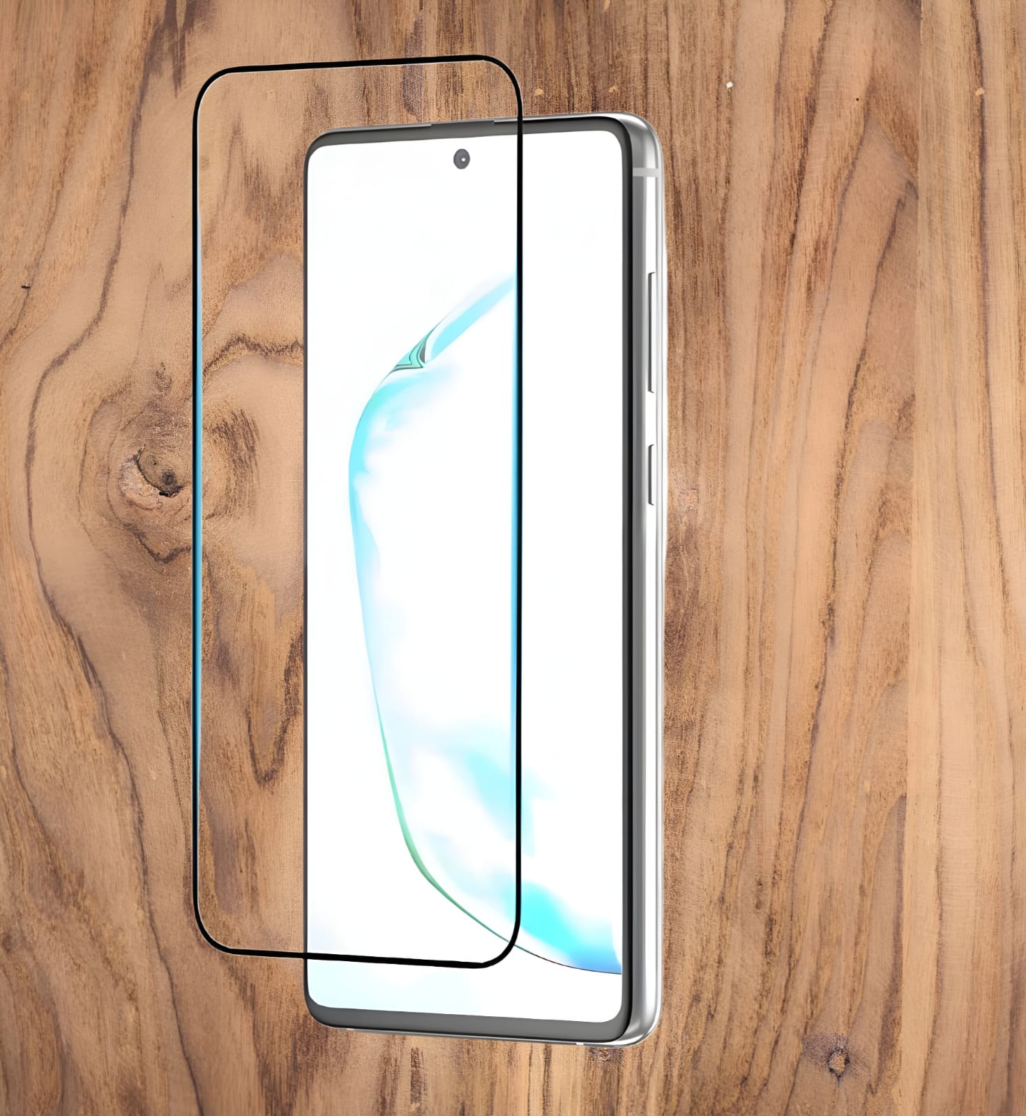 Premium Screen Protector for Samsung Galaxy Note 10 Lite Screen Protector Ultra-Thin, HD Clarity, Edge-to-Edge Protection With Installation Kit (High Quality , Pack of 1)