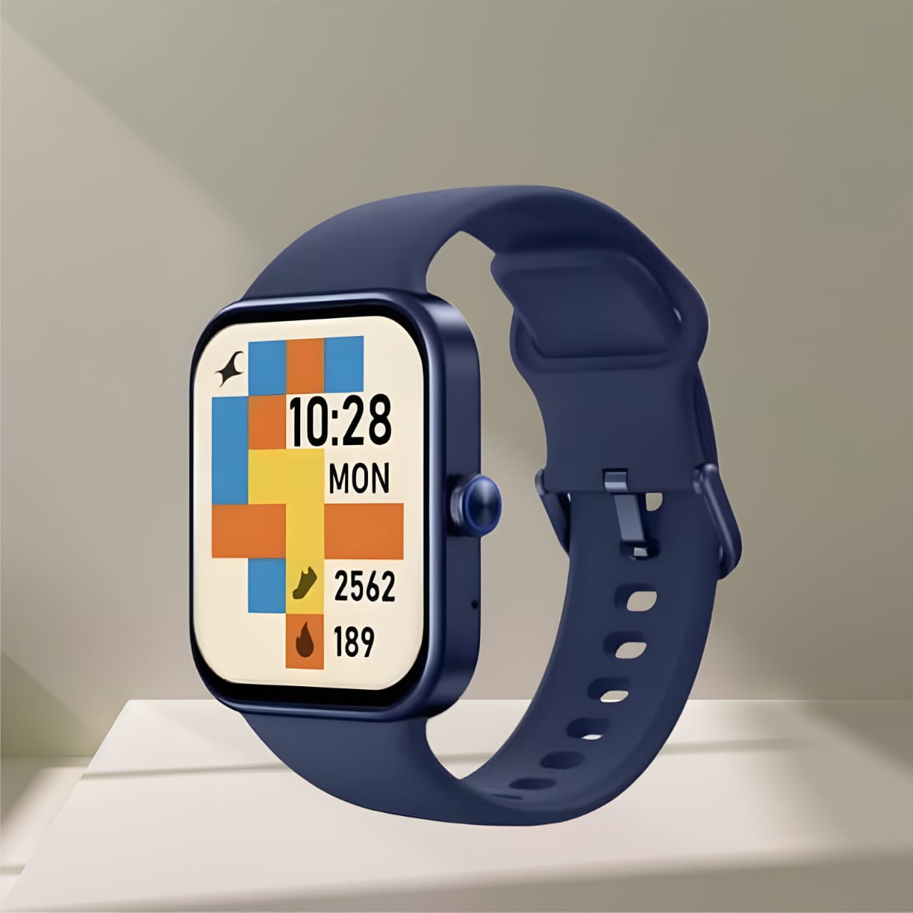 Fastrack Reflex Vox with 1.69 Super Bright HD
Display, 10 d Blue SMART WATCH(Open Box, 3 Months Warranty)