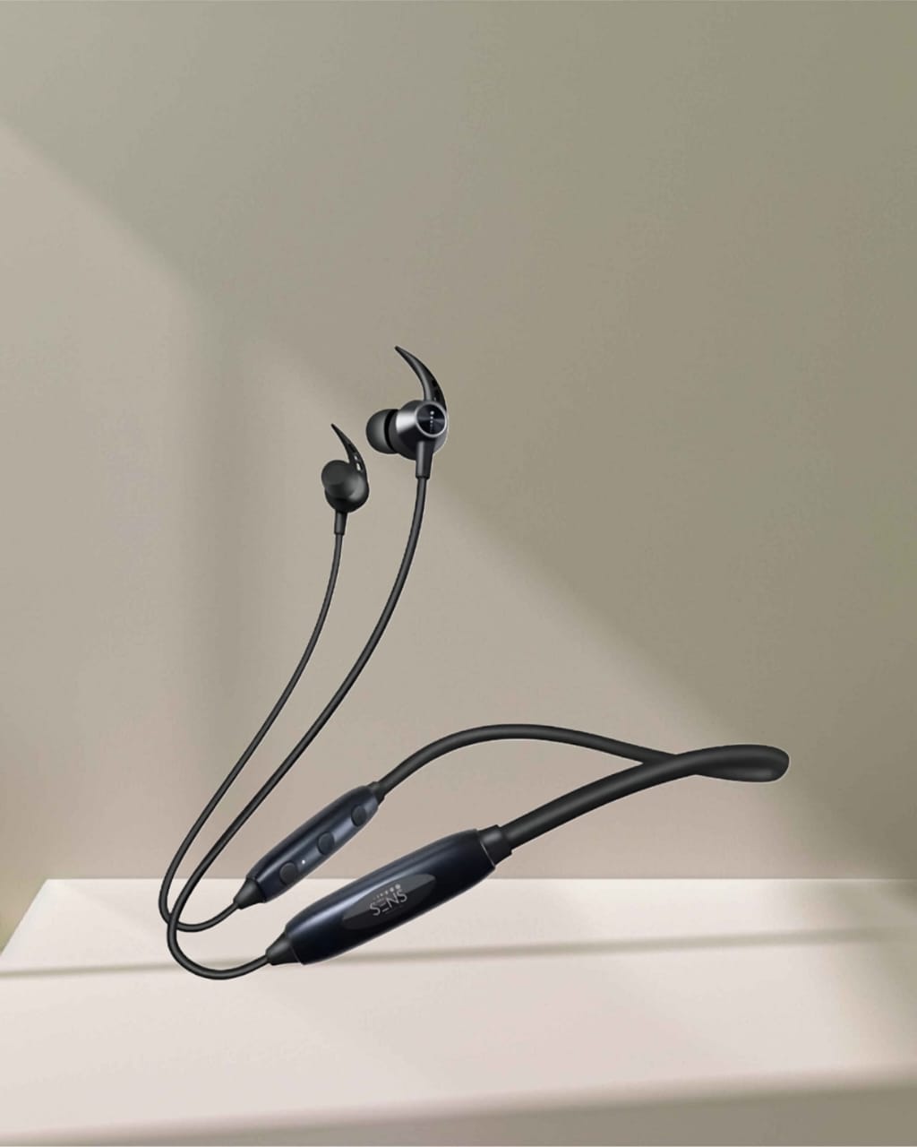 sens SENS MJ 1 Bluetooth Neckband with ENC & Low Latenc gunmetal gray BLUETOOTH ( Open Box , 3 Months Warranty )