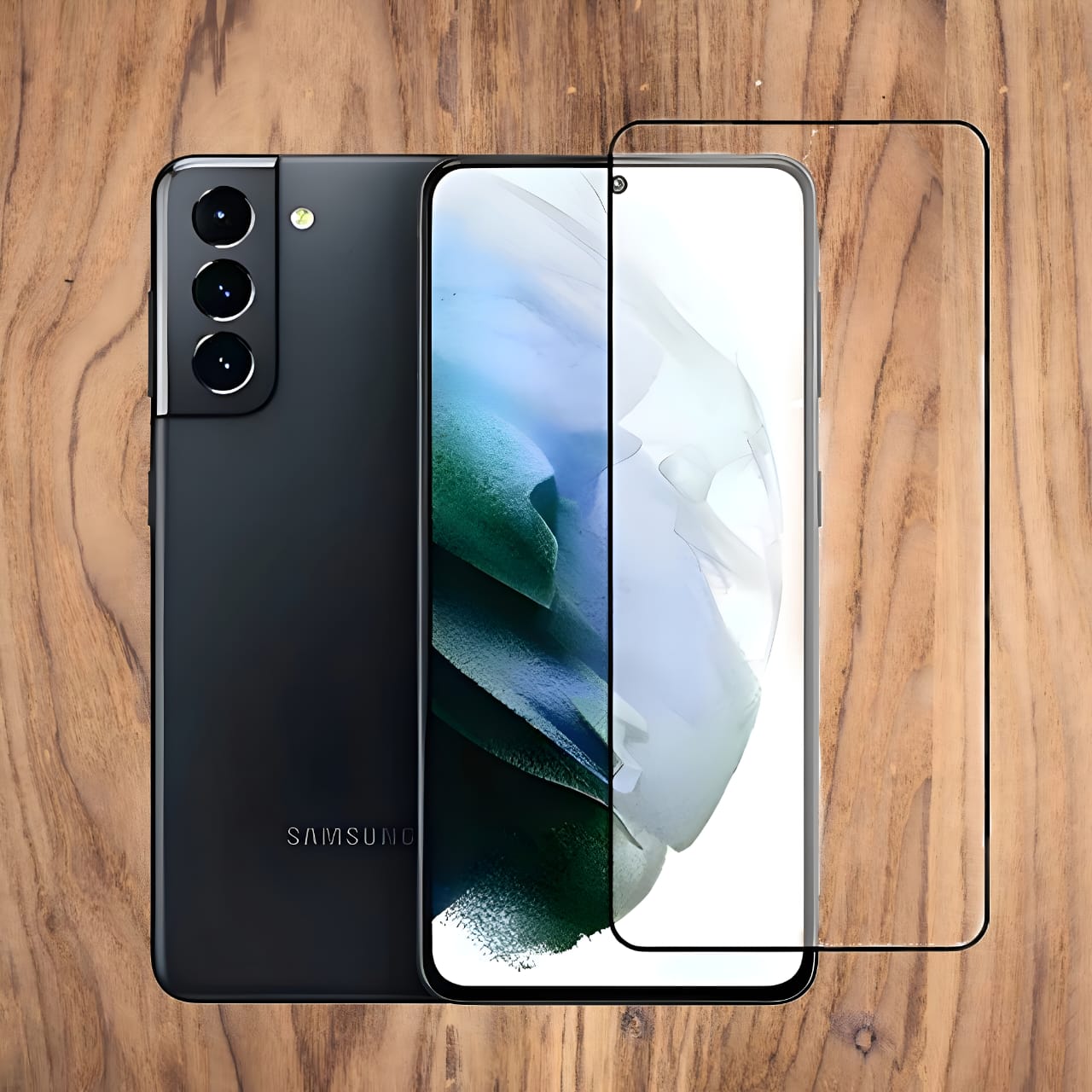 Premium Screen Protector for Samsung Galaxy S21 Plus Screen Protector Ultra-Thin, HD Clarity, Edge-to-Edge Protection With Installation Kit (High Quality , Pack of 1)