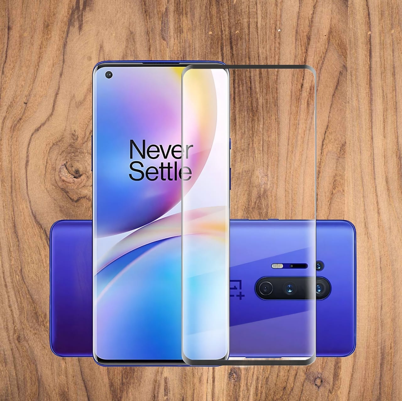 Premium Screen Protector for OnePlus 8 Pro Screen Protector Ultra-Thin, HD Clarity, Edge-to-Edge Protection With Installation Kit (High Quality , Pack of 1)