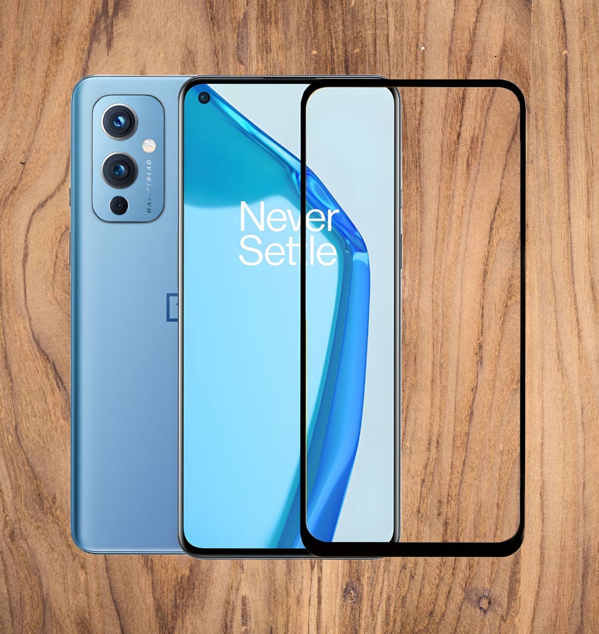 Premium Screen Protector for OnePlus 9 Screen Protector Ultra-Thin, HD Clarity, Edge-to-Edge Protection With Installation Kit (High Quality , Pack of 1)