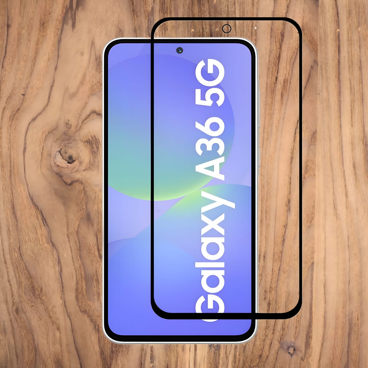 Premium Screen Protector for Samsung Galaxy A36 Screen Protector Ultra-Thin, HD Clarity, Edge-to-Edge Protection With Installation Kit (High Quality , Pack of 1)