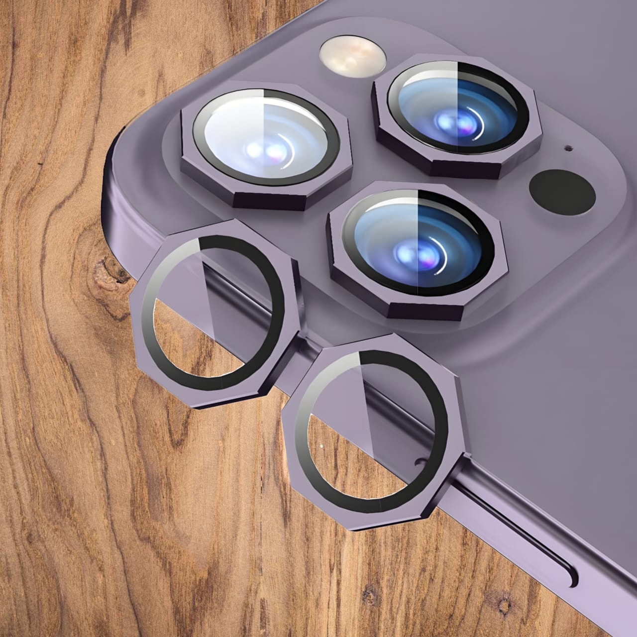 Premium Back Camera Lens Ring Guard Protector for Apple iPhone 15 Pro Max , Apple iPhone 15 Pro New Design Camera Lens Protector ( high Quality , Pack of: 1 )