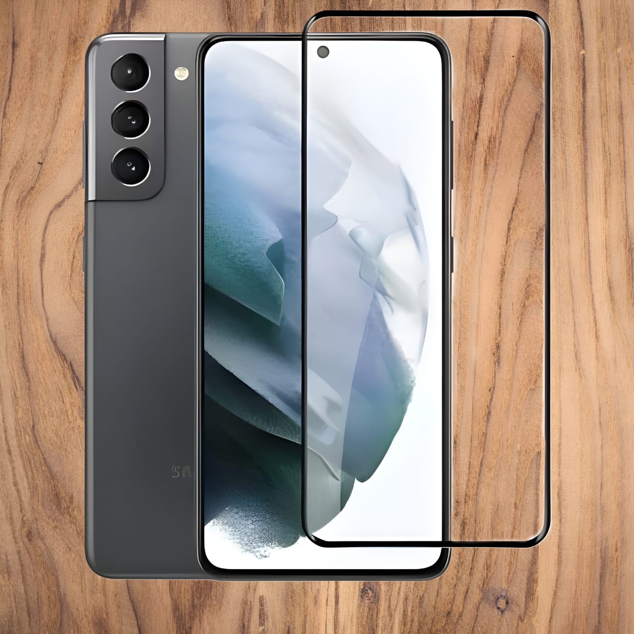 Premium Screen Protector for Samsung Galaxy S21 Screen Protector Ultra-Thin, HD Clarity, Edge-to-Edge Protection With Installation Kit (High Quality , Pack of 1)