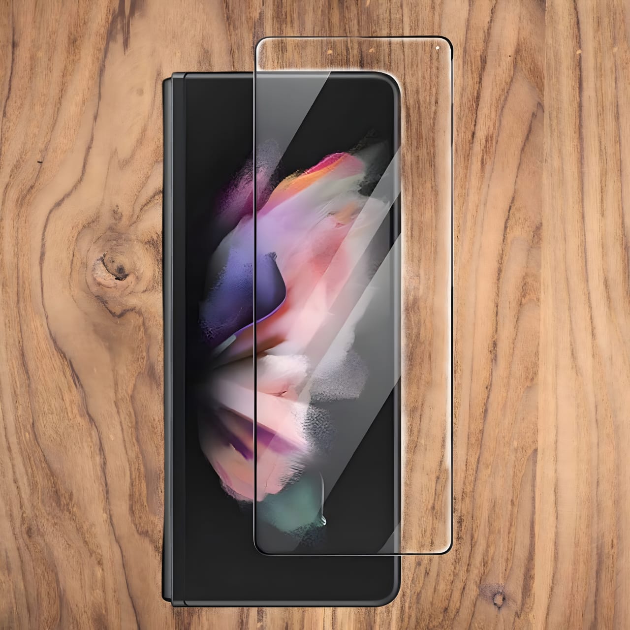 Premium Screen Protector for Samsung Galaxy Z Fold 2 Screen Protector Ultra-Thin, HD Clarity, Edge-to-Edge Protection With Installation Kit (High Quality , Pack of 1)