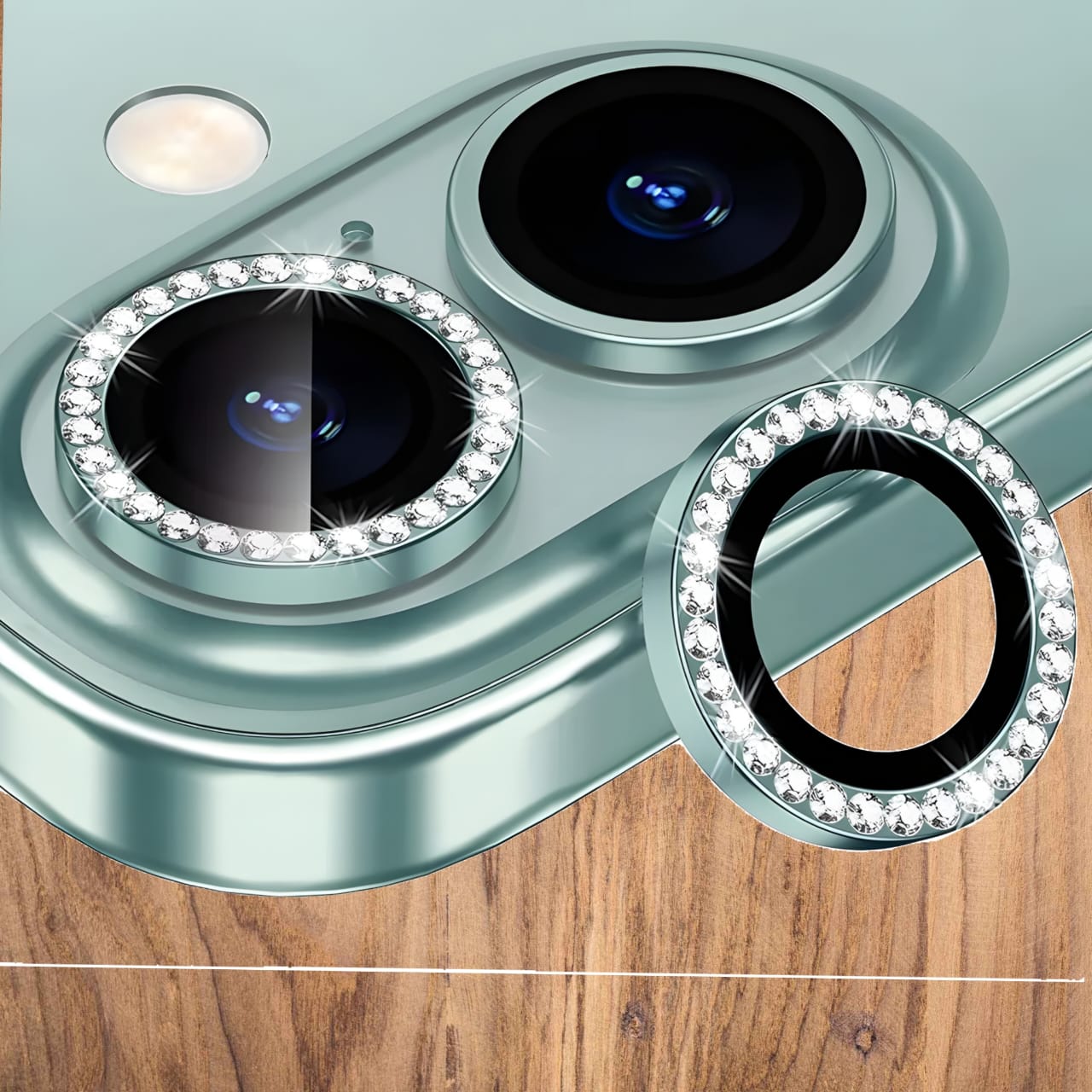 Premium Back Camera Lens Ring Guard Protector for Apple iPhone 16 New Design Camera Lens Protector ( high Quality , Pack of: 1 )