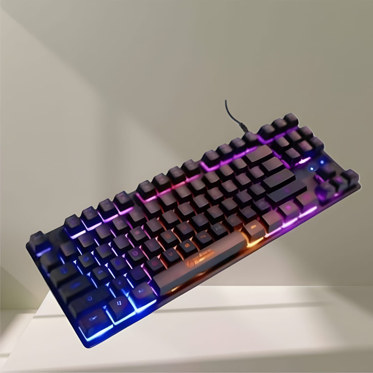 RPM Euro Games KB 10 Illuminated Gaming
Keyboard Black KEYBOARD(Open Box, 3 Months Warranty)