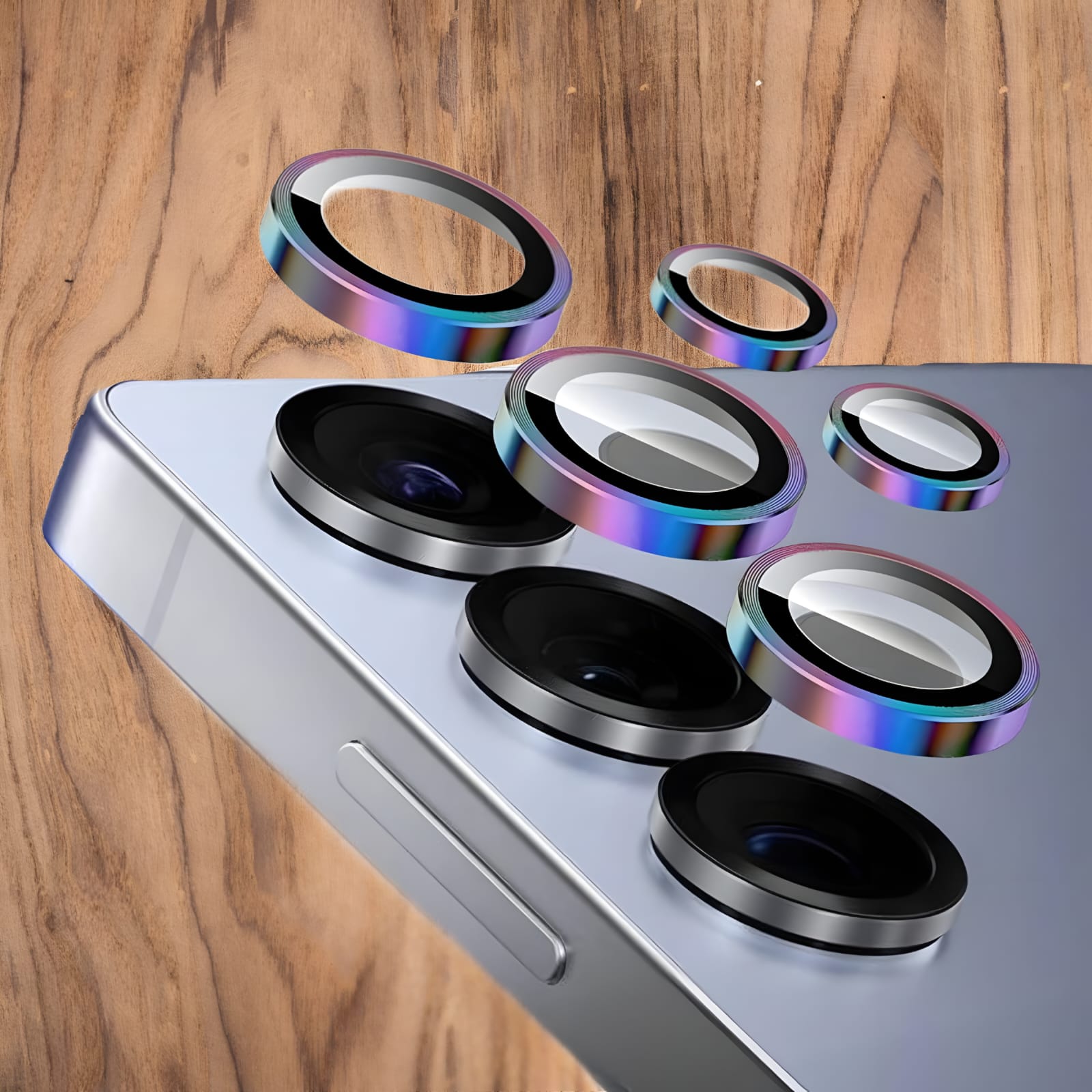 Premium Back Camera Lens Ring Guard Protector for Samsung Galaxy S25 Ultra Awesome Colour Camera Lens Protector ( high Quality , Pack of: 1 )