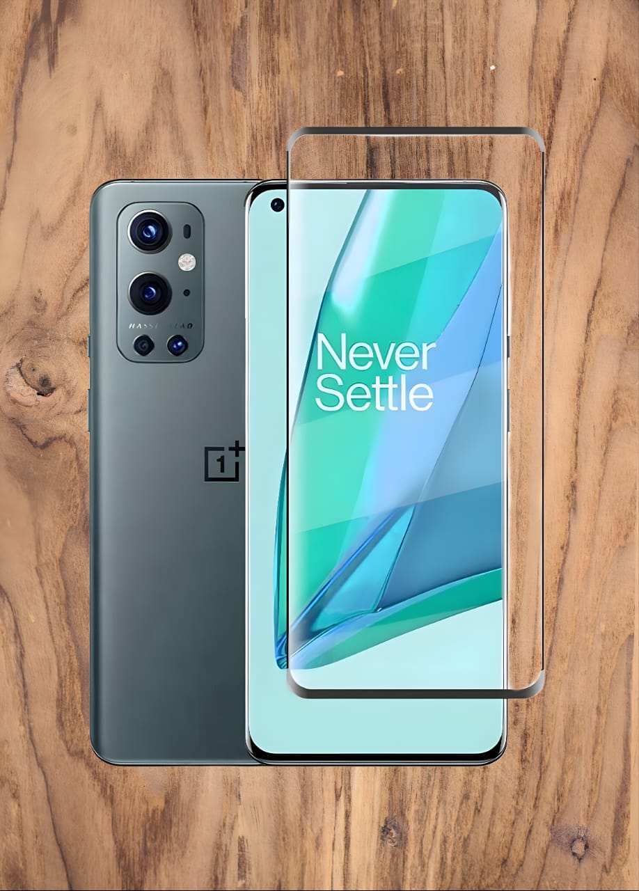 Premium Screen Protector for OnePlus 9 Pro Screen Protector Ultra-Thin, HD Clarity, Edge-to-Edge Protection With Installation Kit (High Quality , Pack of 1)
