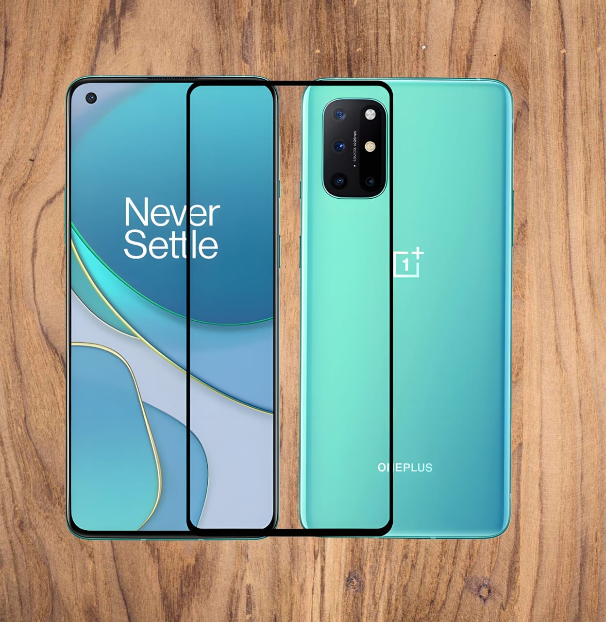 Premium Screen Protector for OnePlus 8T Screen Protector Ultra-Thin, HD Clarity, Edge-to-Edge Protection With Installation Kit (High Quality , Pack of 1)