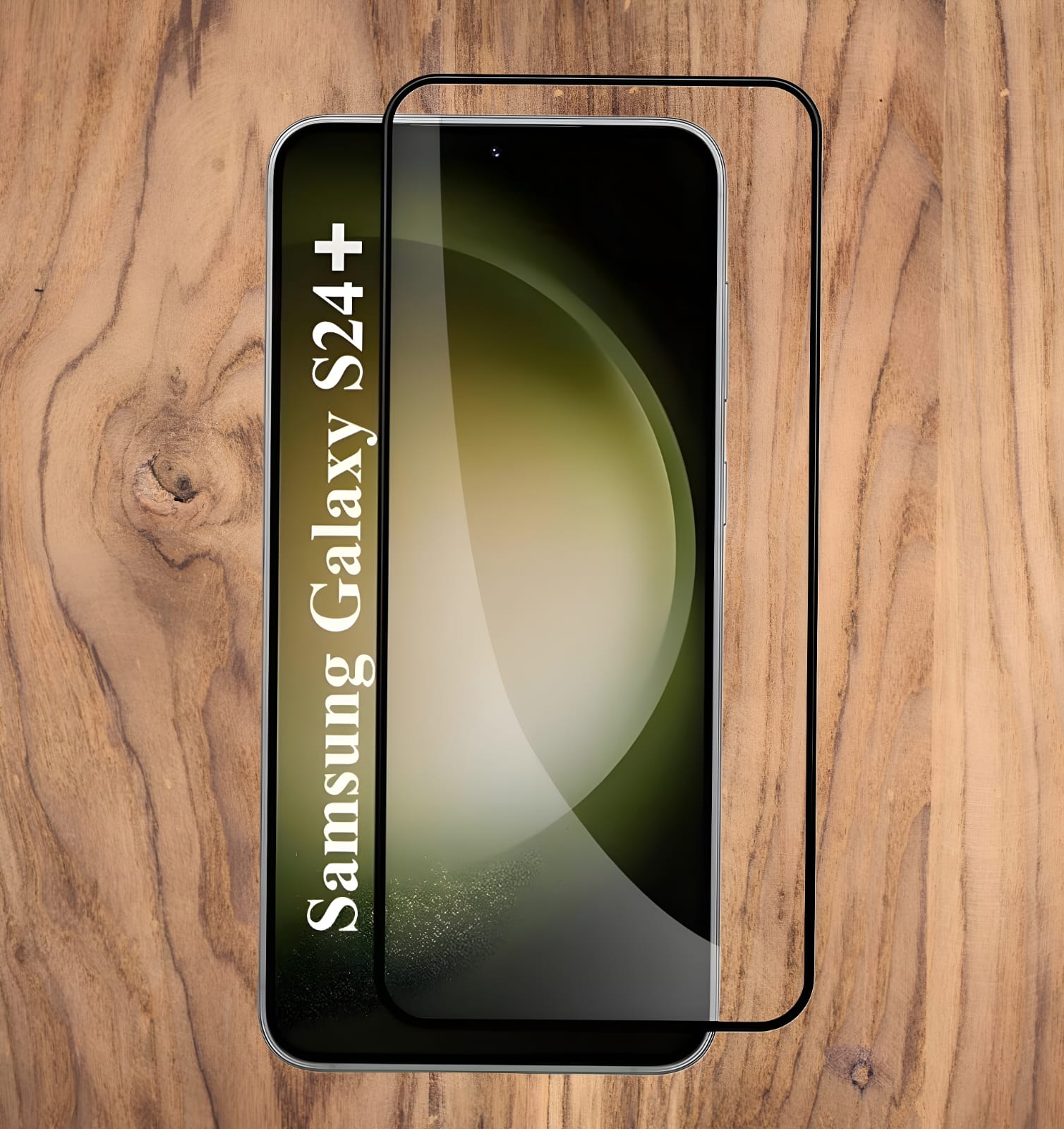 Premium Screen Protector for Samsung Galaxy S24 Plus Screen Protector Ultra-Thin, HD Clarity, Edge-to-Edge Protection With Installation Kit (High Quality , Pack of 1)