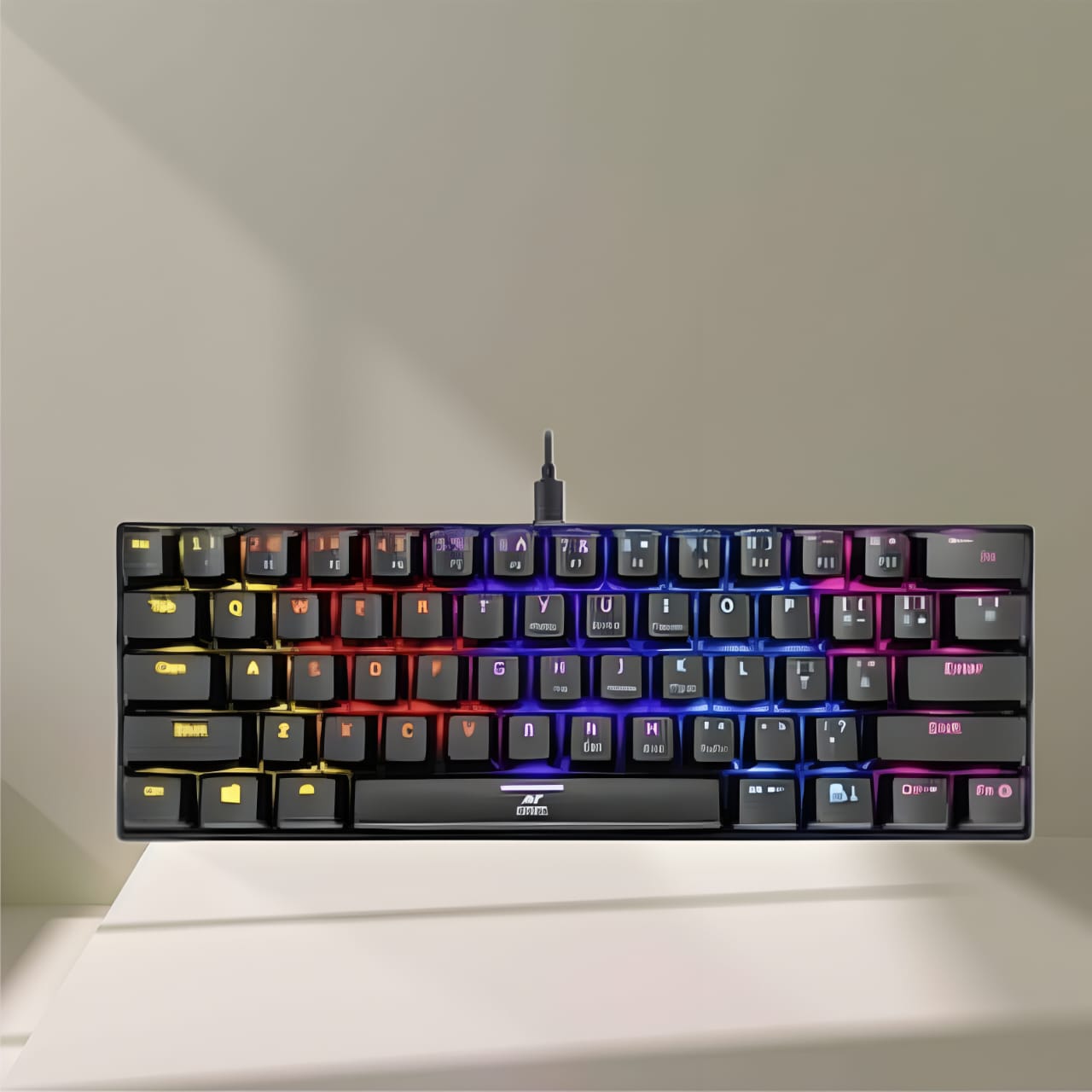 Ant Esports Ant Esports MK1200 Mini Wired USB
Gaming Keyboard Black KEYBOARD(Open Box, 3 Months Warranty)