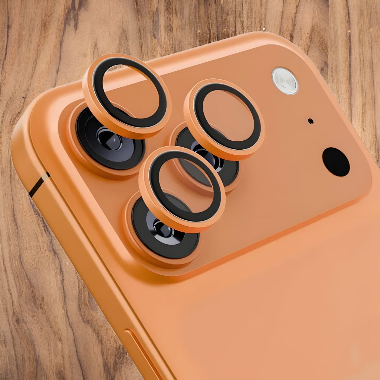 Premium Back Camera Lens Ring Guard Protector for Apple iPhone 17 Pro Max , Apple iPhone 17 Pro New Design Camera Lens Protector ( high Quality , Pack of: 1 )